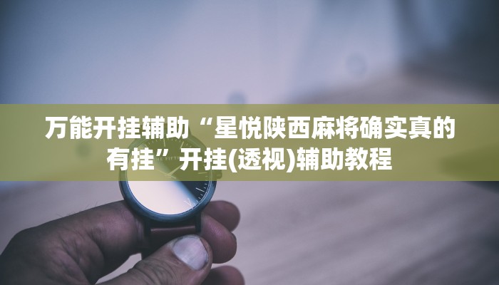 教程辅助“点点四川长牌透视开挂是真的吗”其实确实有挂