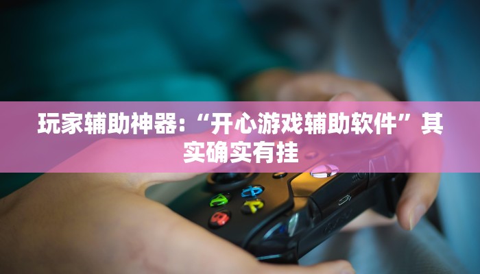 玩家辅助神器:“开心游戏辅助软件”其实确实有挂 玩家辅助神器:“开心游戏辅助软件”其实确实有挂